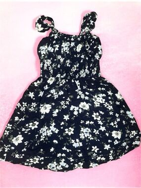 Hollister Floral Smocked Romper Dress